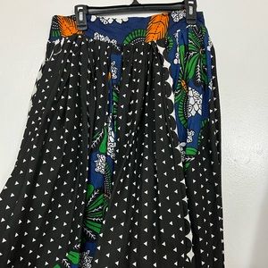 Beautiful African print skirt. Gently worn size 14